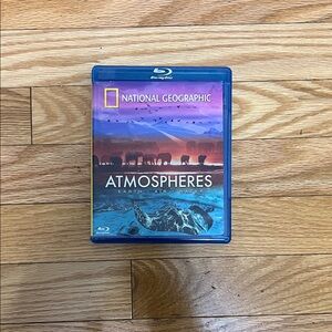 National Geographic Atmospheres Blu-ray with Purple and Blue